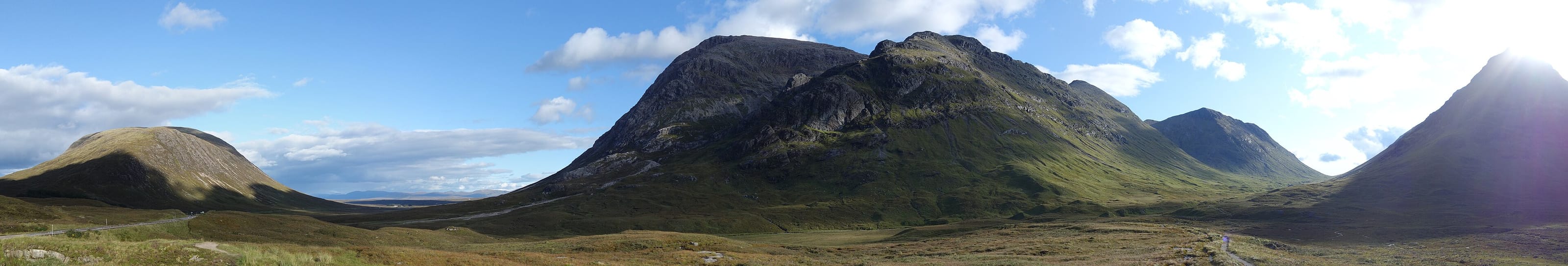 The open valley of Glencoe